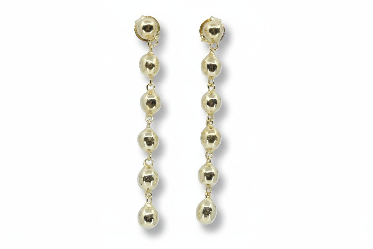 CELESTIA 18K Gold Vermeil Bold Dangle Earrings