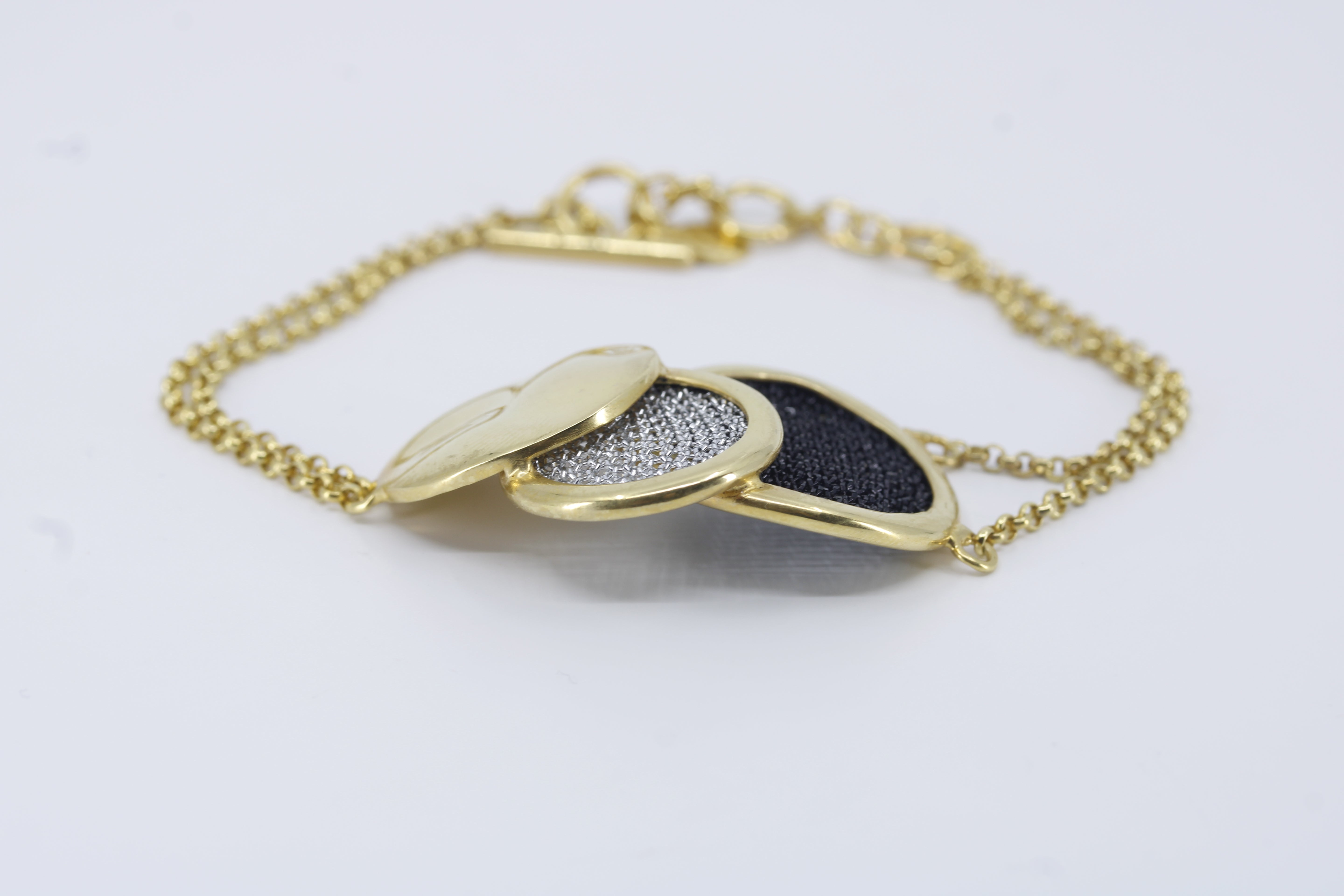 Vento 18K Gold Vermeil Multi Disc Bracelet