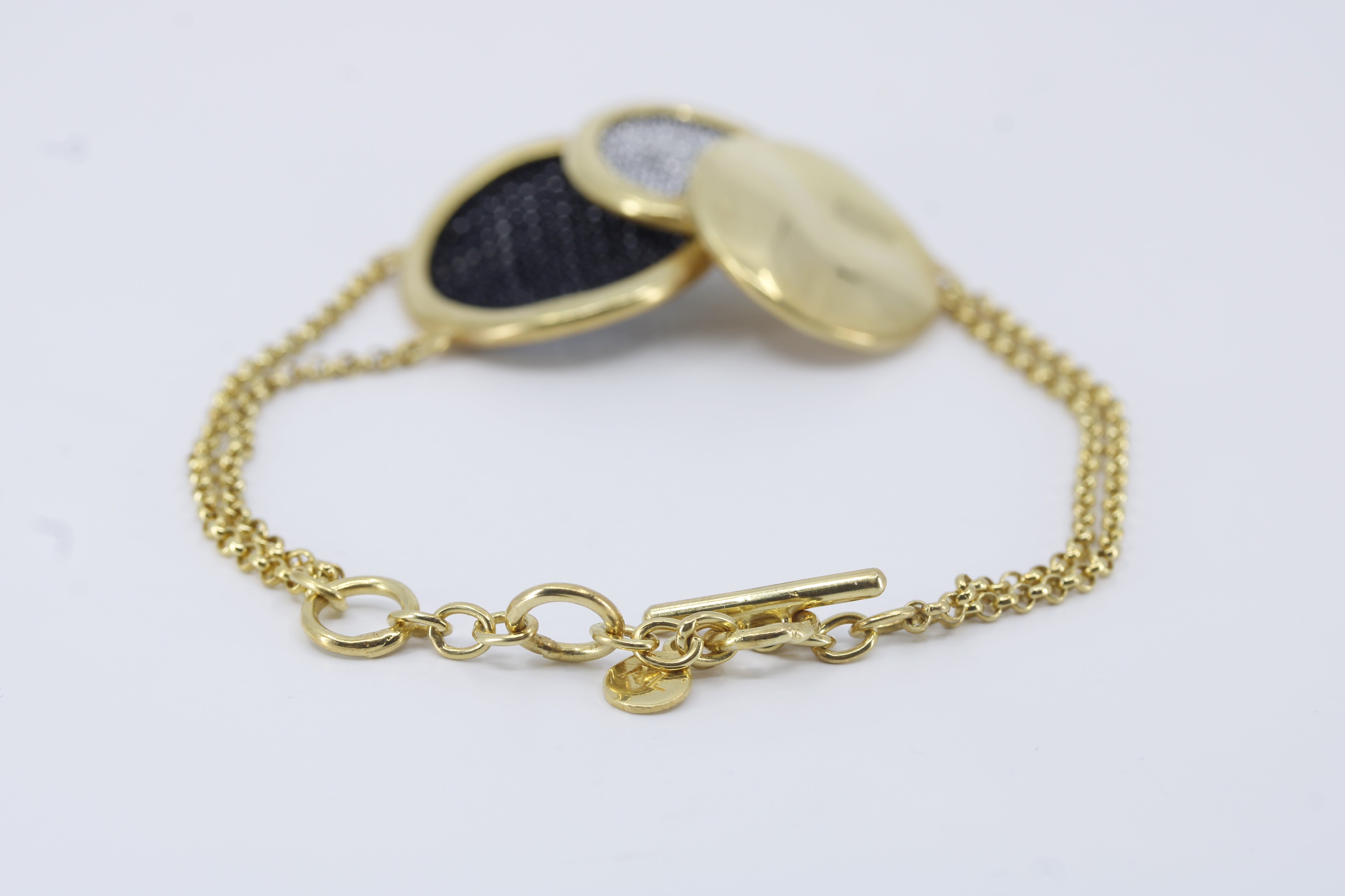 Vento 18K Gold Vermeil Multi Disc Bracelet