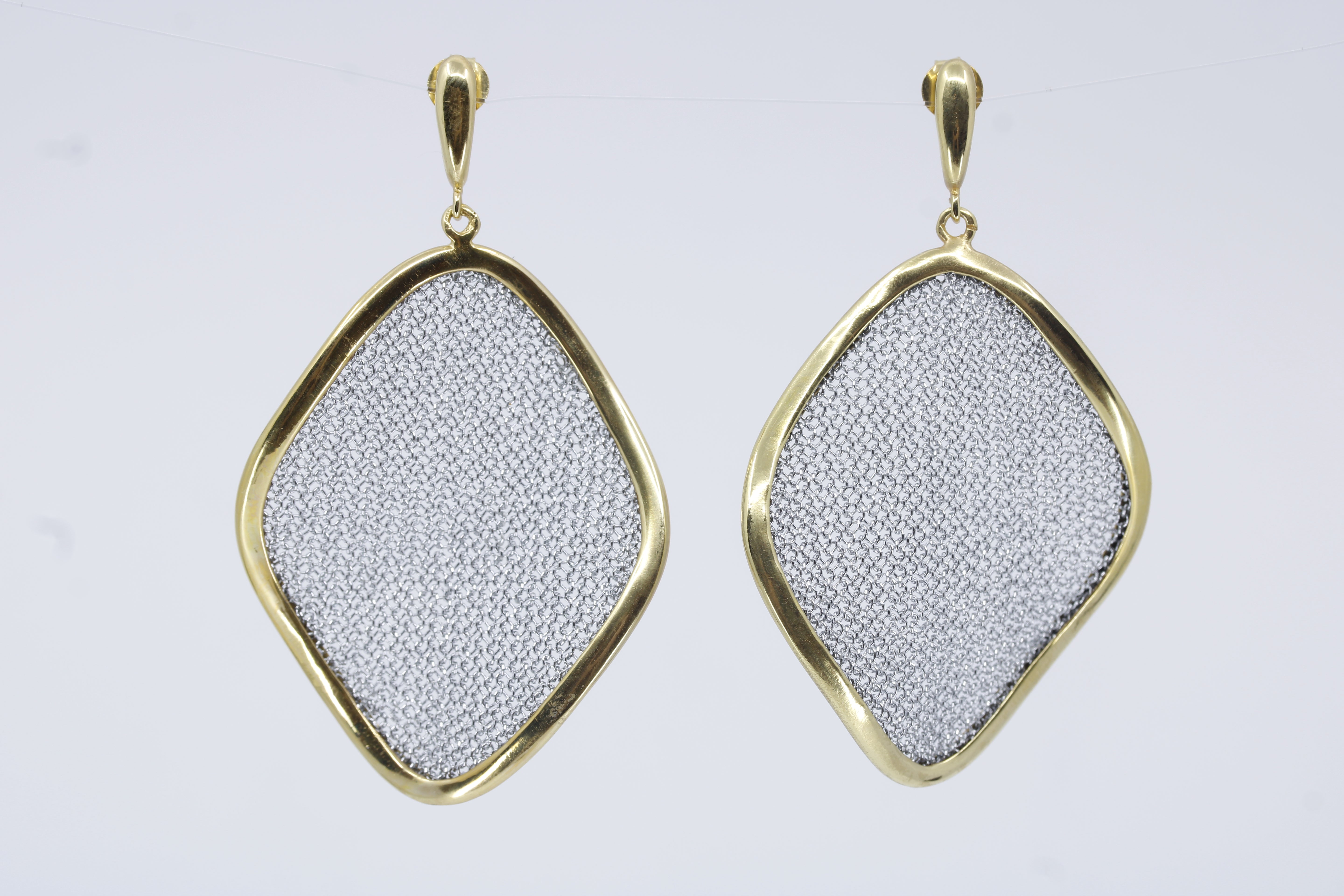 Vento 18K Gold Vermeil Drop Earring