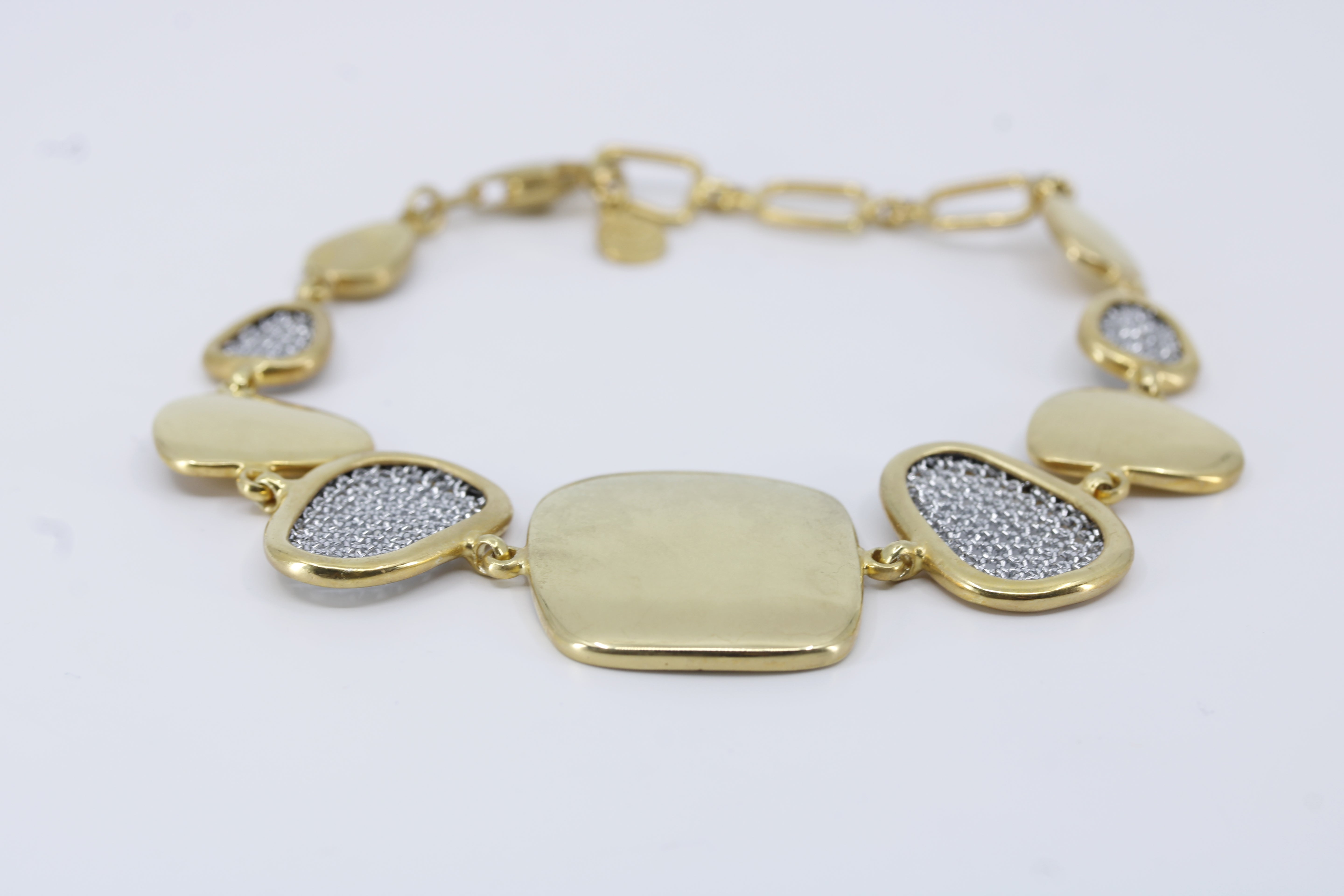 Vento 18K Gold Vermeil Statement Link Bracelet