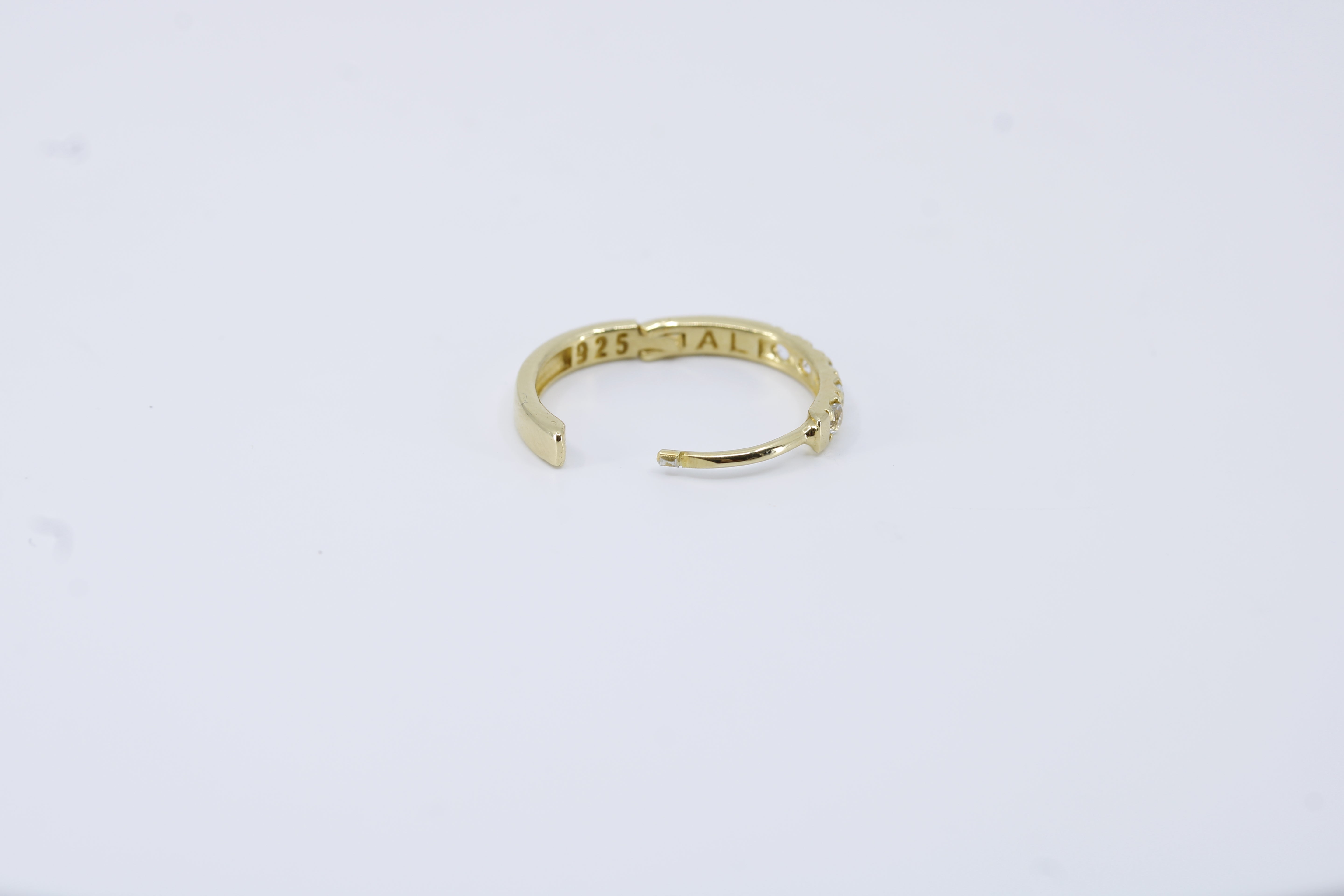 Linea Blue Topaz Hoop Earrings