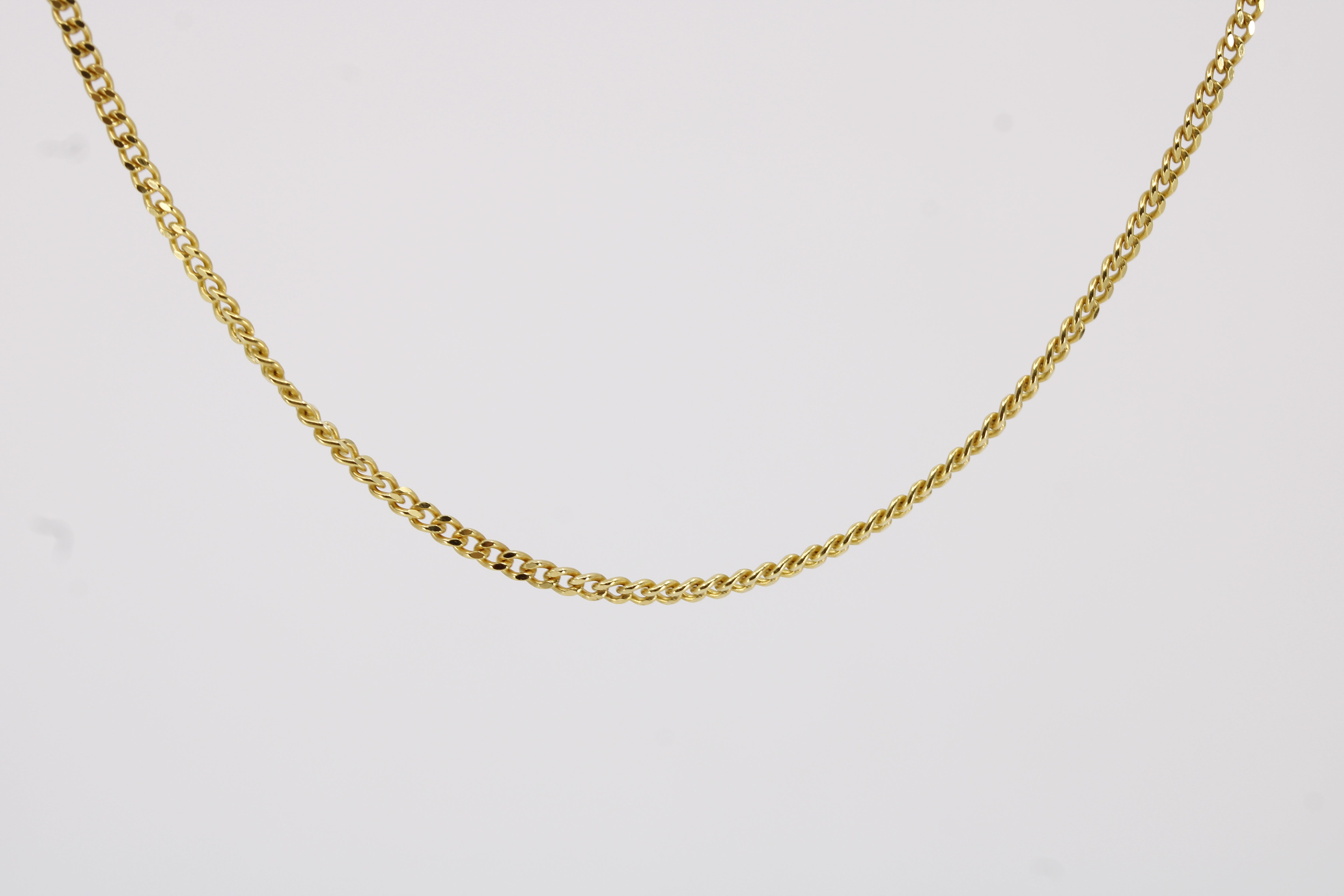 Linea 18K Gold Vermeil Thin Curb Chain Necklace