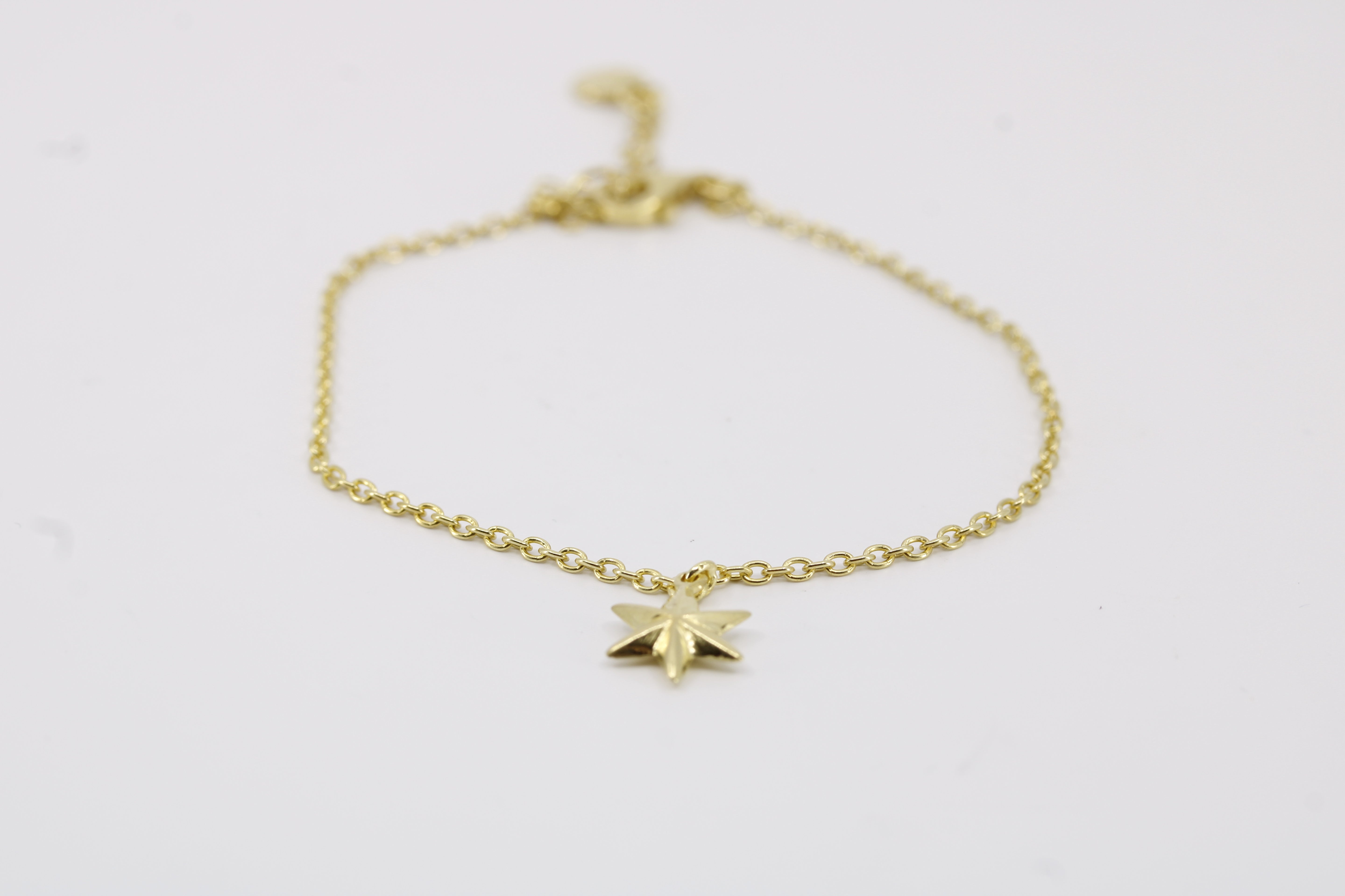 Linea 18K Gold Vermeil North Star Station Bracelet