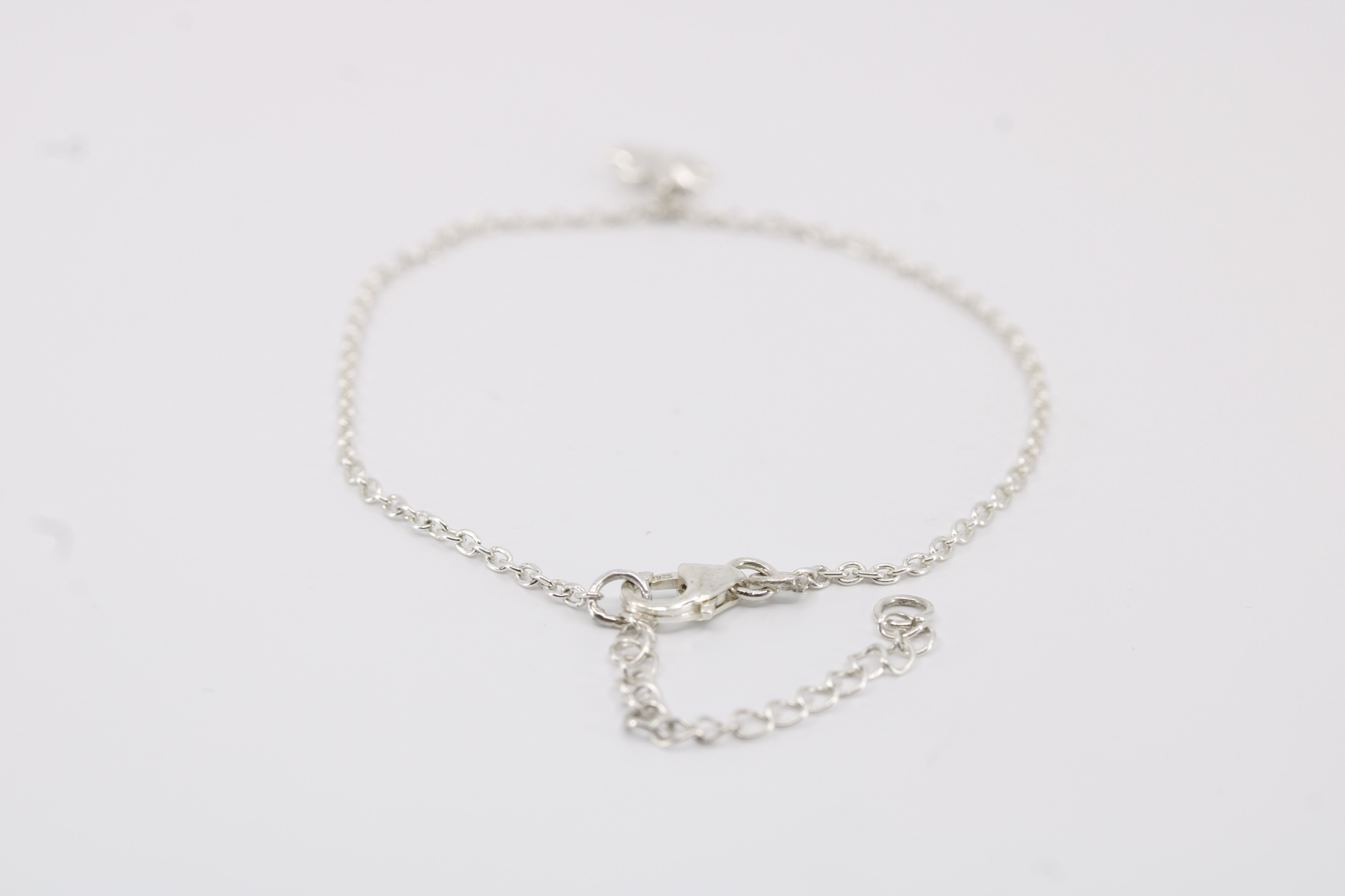 Linea Sterling Silver North Star Station Bracelet
