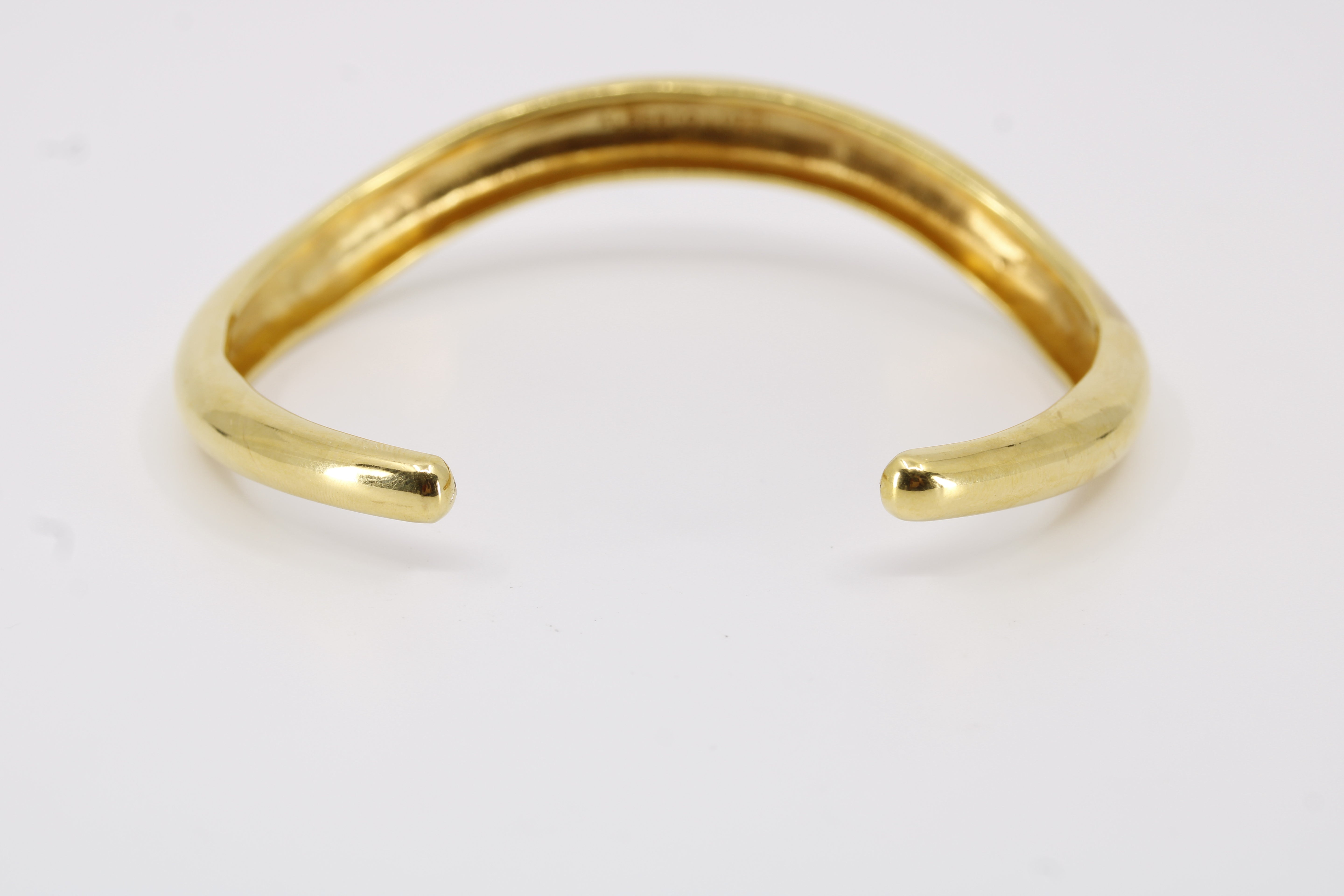 Linea 18K Gold Vermeil Waved Band Bracelet