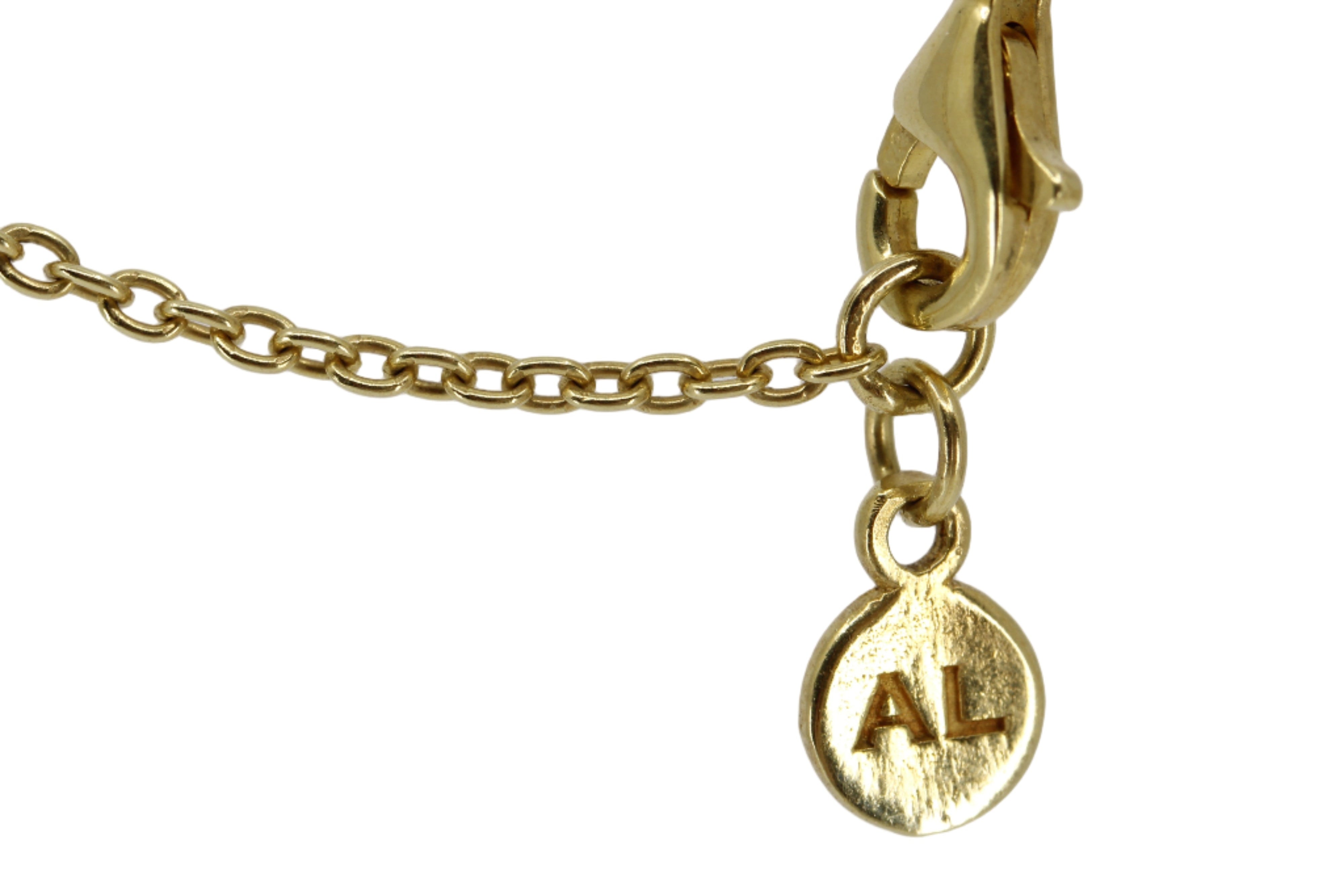 AURORA Blue Topaz-Stone Long Station Necklace