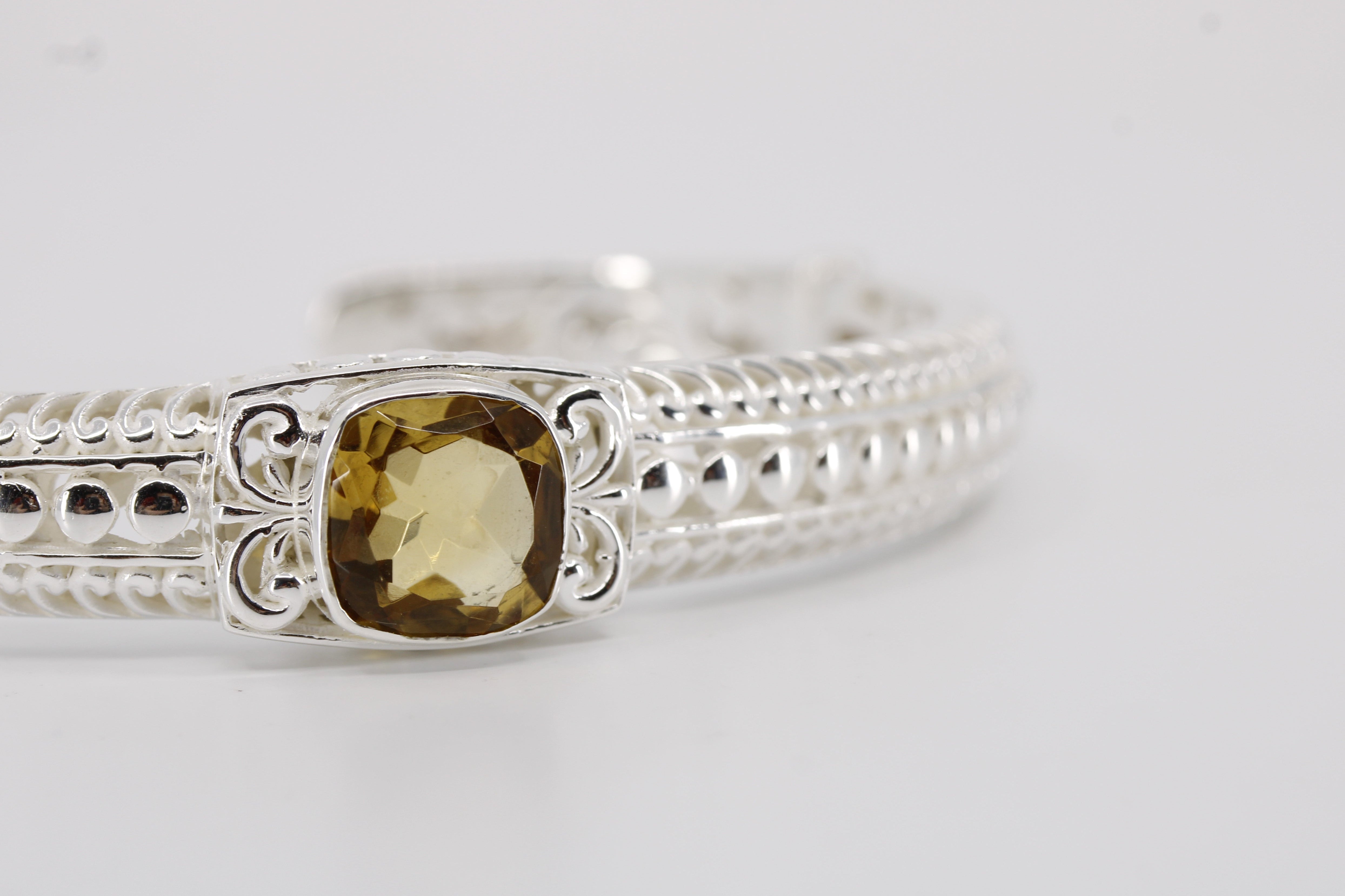 ALBA Citrine Cuff Bracelet