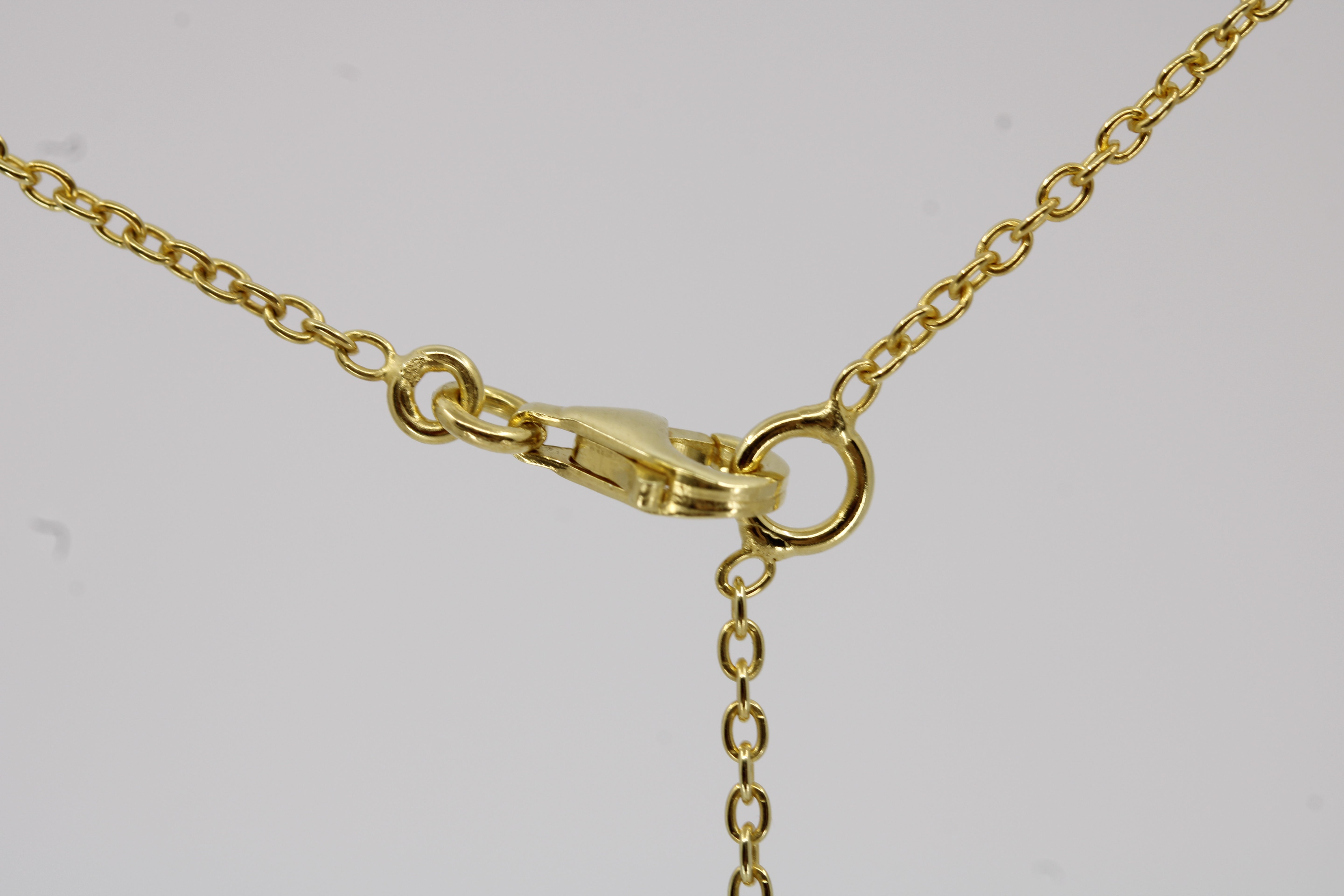 Luce Bezel Pendant Necklace with Citrine