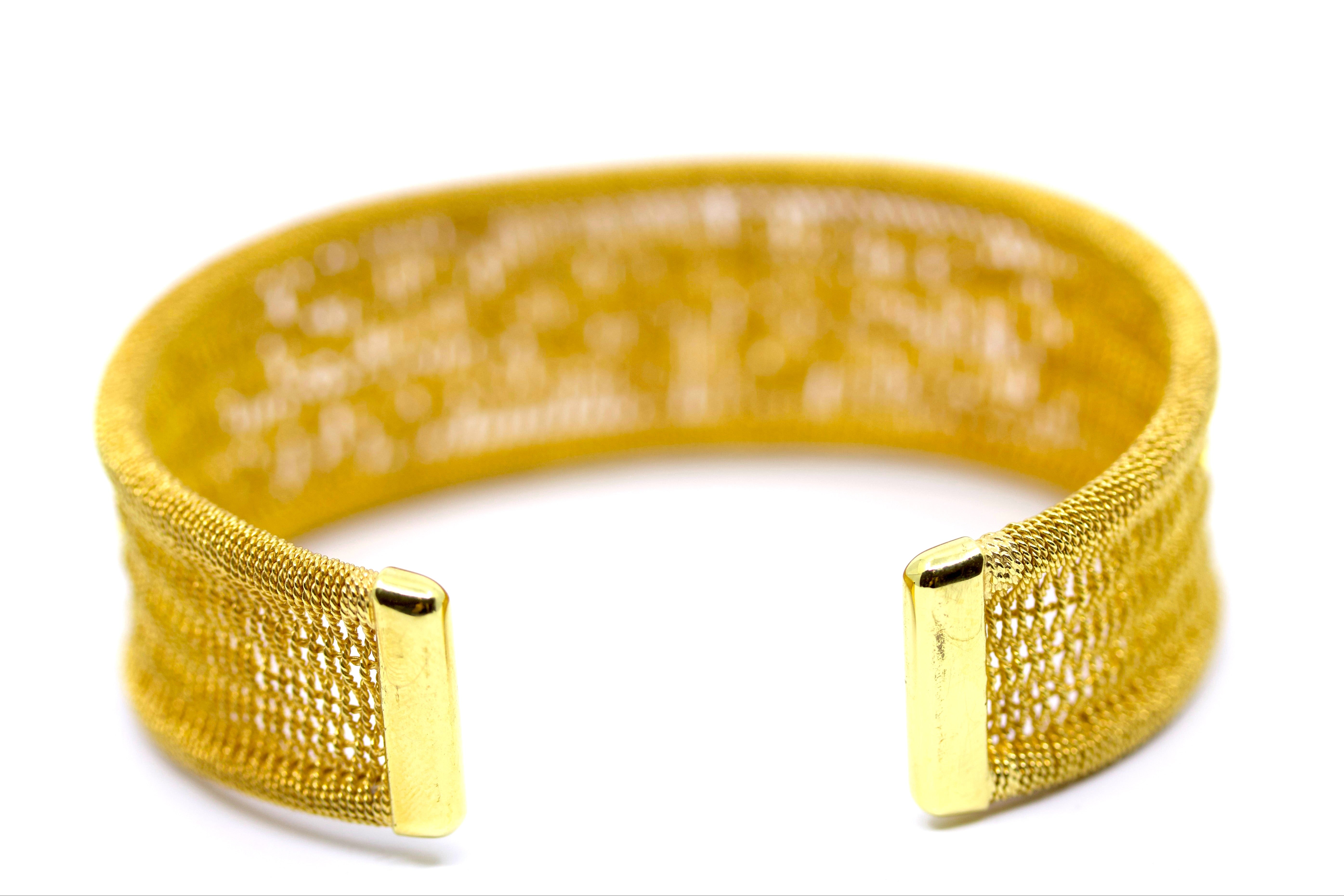 RICAMI 18K Gold Vermeil Cuff Bracelet