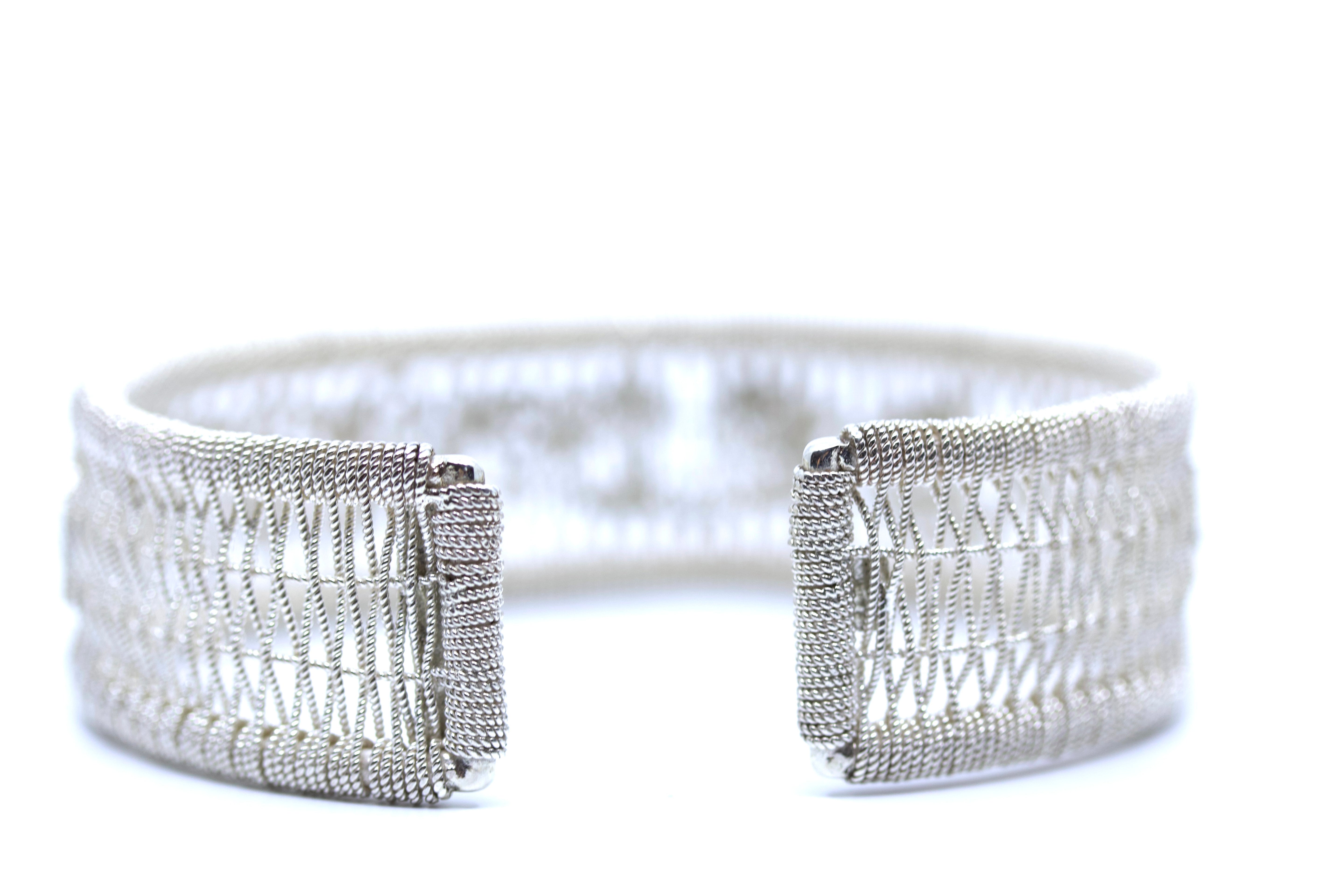 HIMALAYA Sterling Silver Small Ricami Bracelet