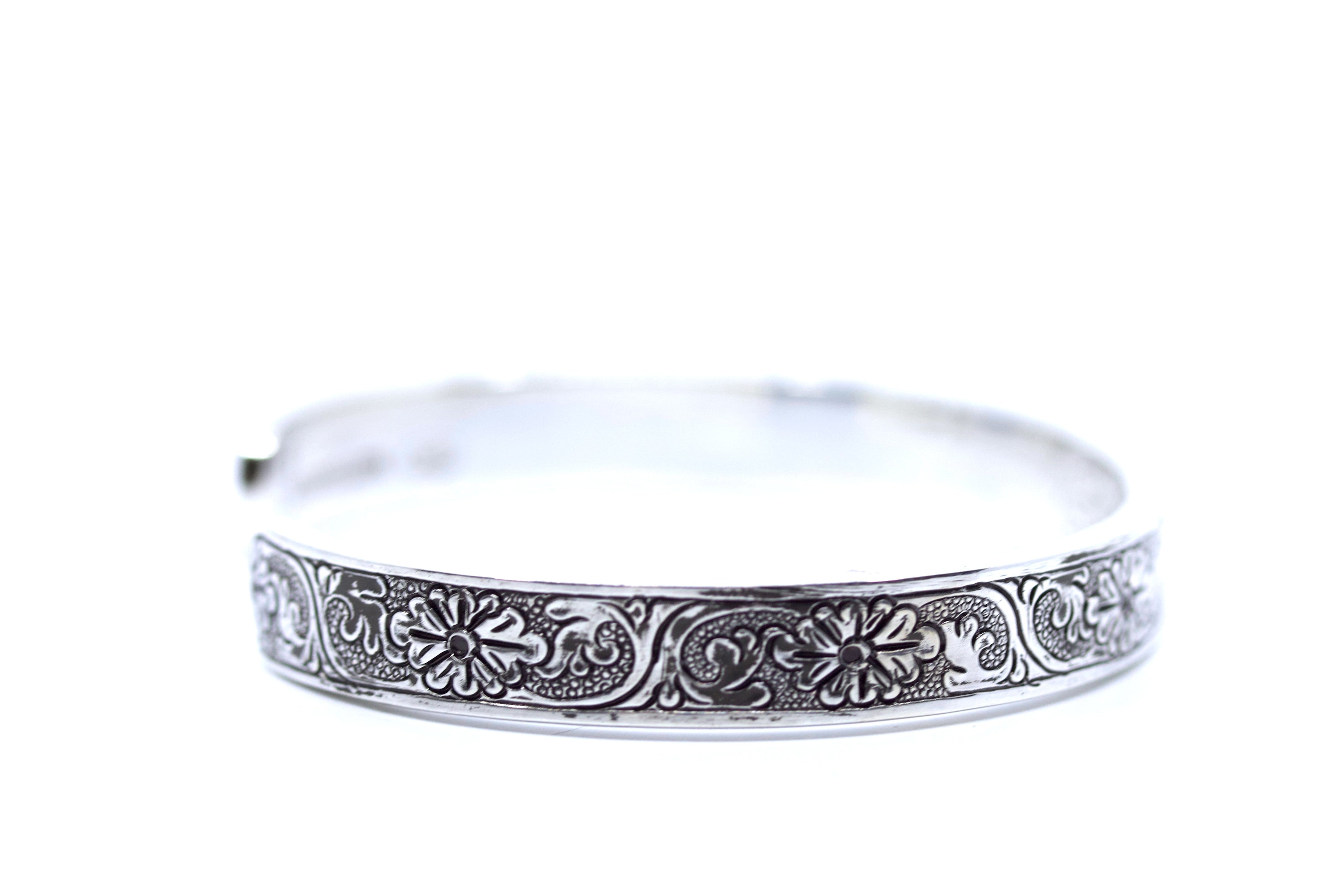 HIMALAYA Sterling Silver Medium Cuff Bracelet