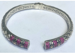 Casa Bali Ruby Cuff Bracelet