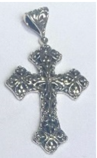 Casa Bali Ornate Cross Pendant