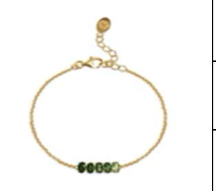 High Line Blue Topaz Bar Bracelet