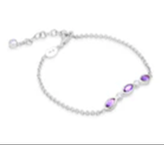 Il Gattopardo Station Bracelet with Blue Topaz