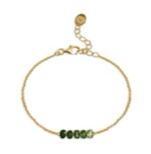 High Line Blue Topaz Station Bracelet