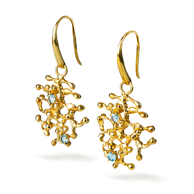 NURAI Earring with Topaz