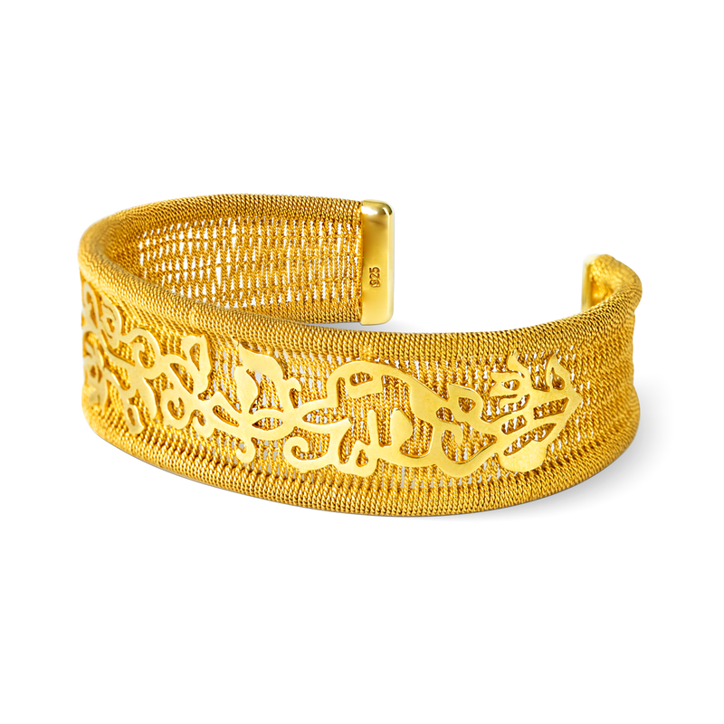 RICAMI 18K Gold Vermeil Cuff Bracelet